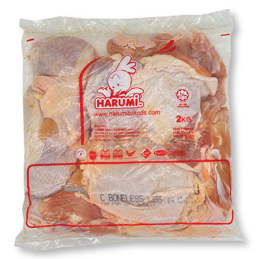 Paha Ayam Tanpa Tulang/Boneless Leg Meat (12kg/ctn)