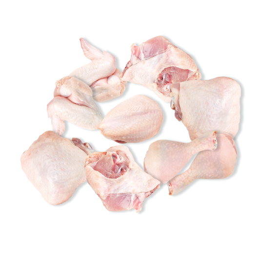 Ayam Bulat Potong 9/Whole Chicken 9-Cut (1.2kg-1.4kg) FreshPack Frozen Chicken