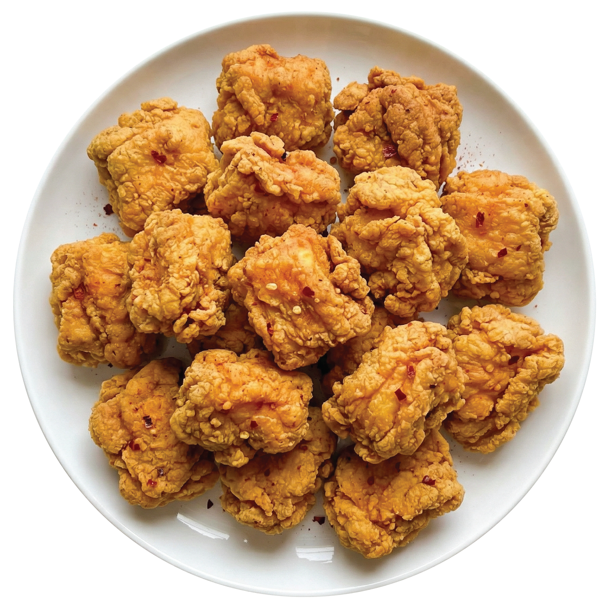 Spicy Crispy Fried Chicken/Ayam Goreng Rangup Pedas (1kg) Harumi Signature Fully Cooked