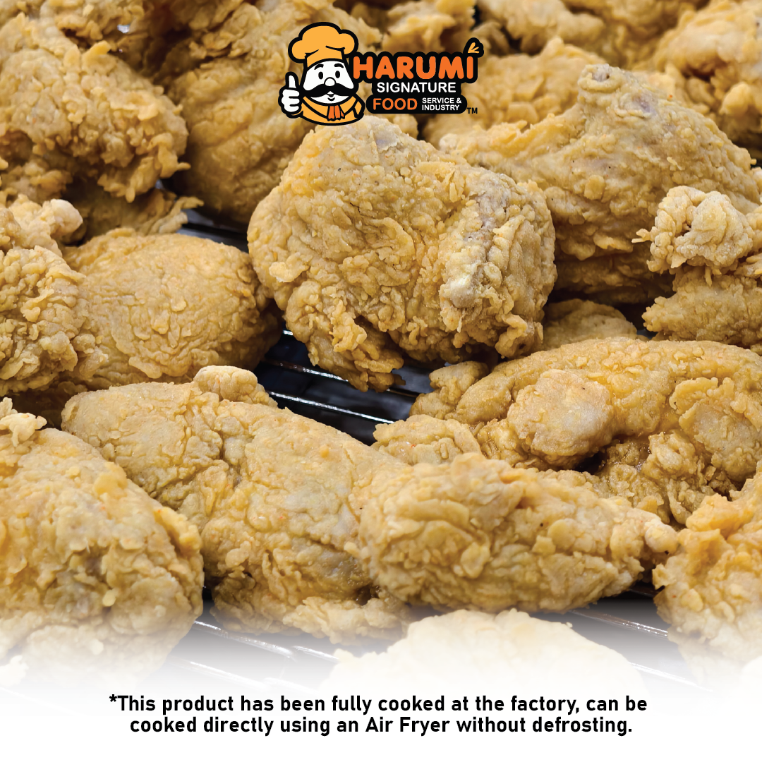Crispy Fried Chicken/Ayam Goreng Rangup (1kg) Harumi Signature Fully Cooked