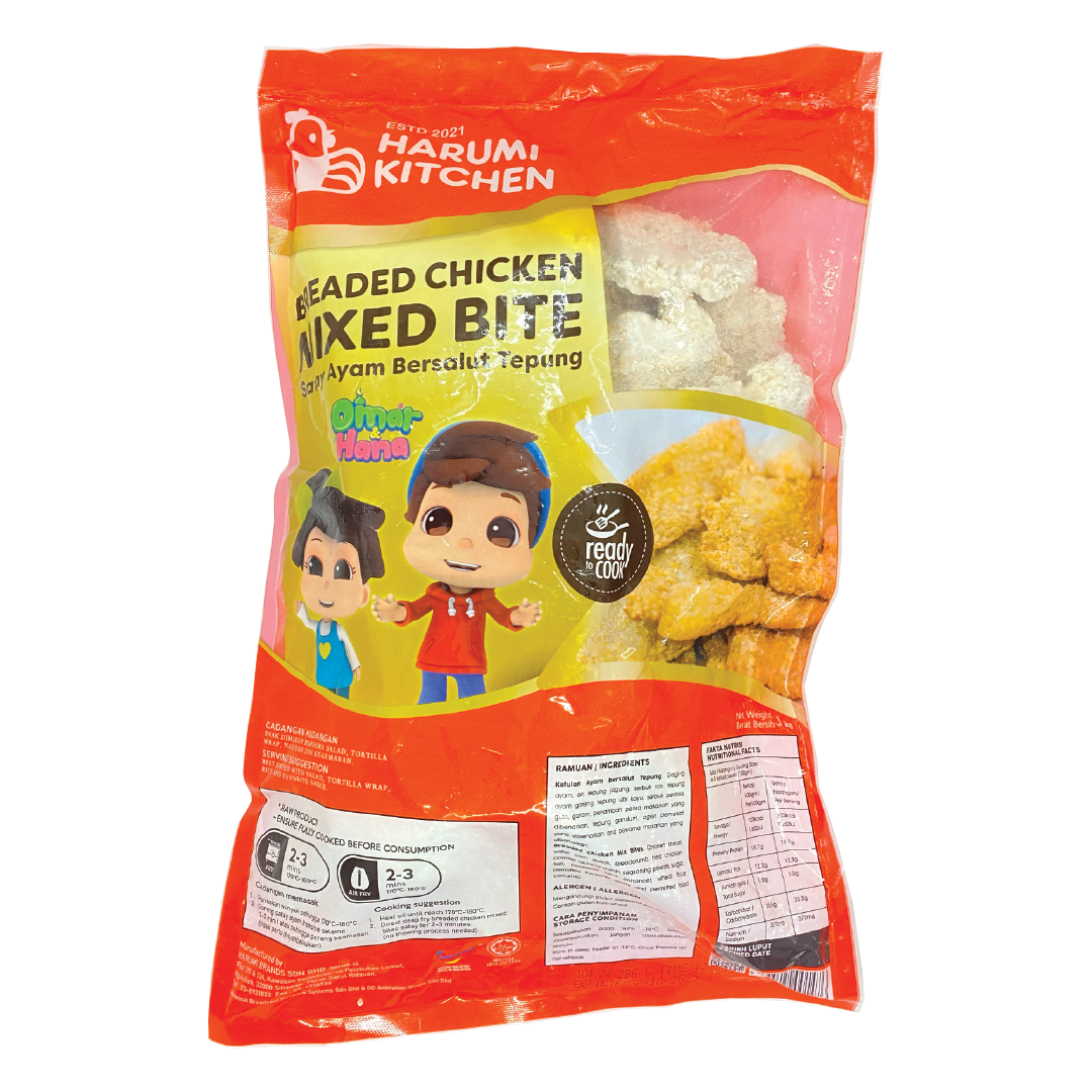 Breaded Chicken Nugget XL (10kg/ctn) Harumi x Omar Hana