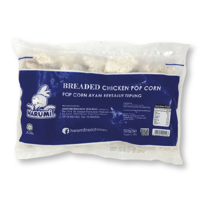 Ayam Popcorn/Breaded Chicken Popcorn (500gm) Harumi