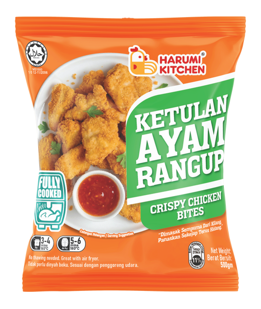 Ketulan Ayam Rangup/Cripsy Chicken Bites (500gm) Harumi Kitchen Fully Cooked
