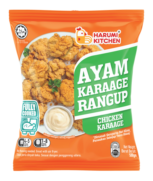 Ayam Karaage/Chicken Karaage (500gm) Harumi Kitchen Fully Cooked