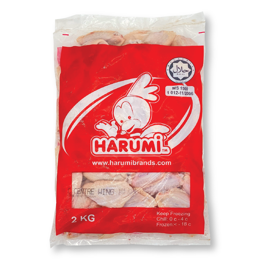 Kepak Ayam Tengah/Chicken Mid Wings (12kg/ctn)