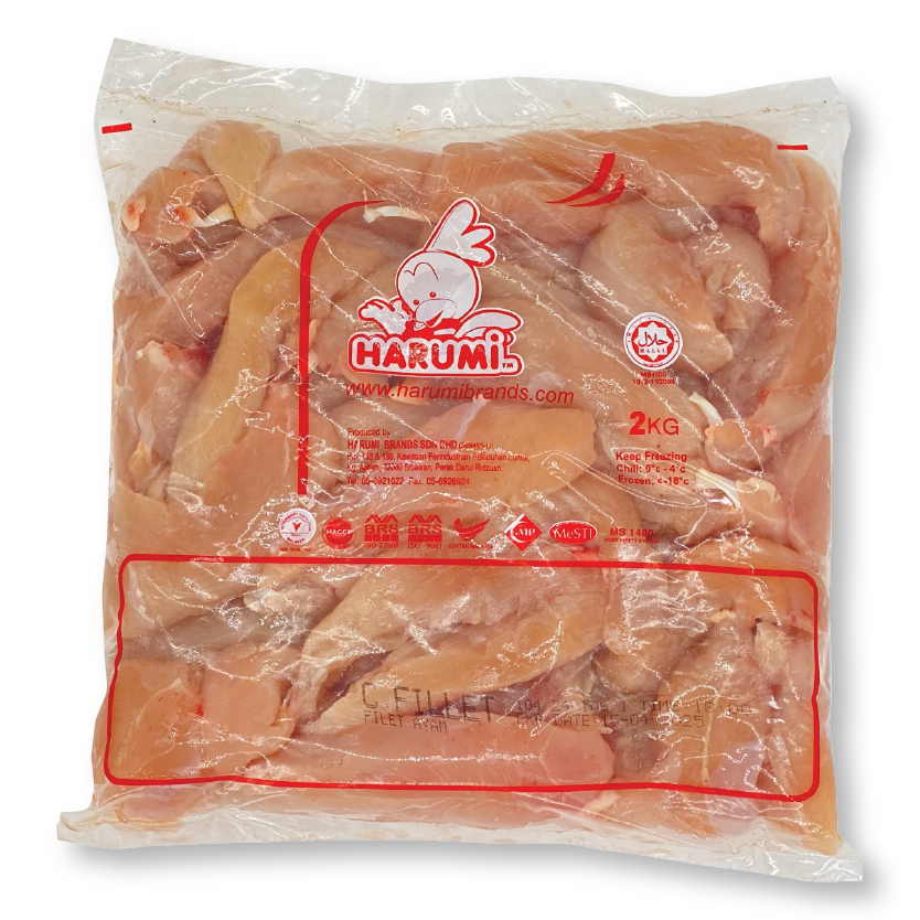 Filet Ayam/With Tendon Inner Fillet (12kg/ctn)