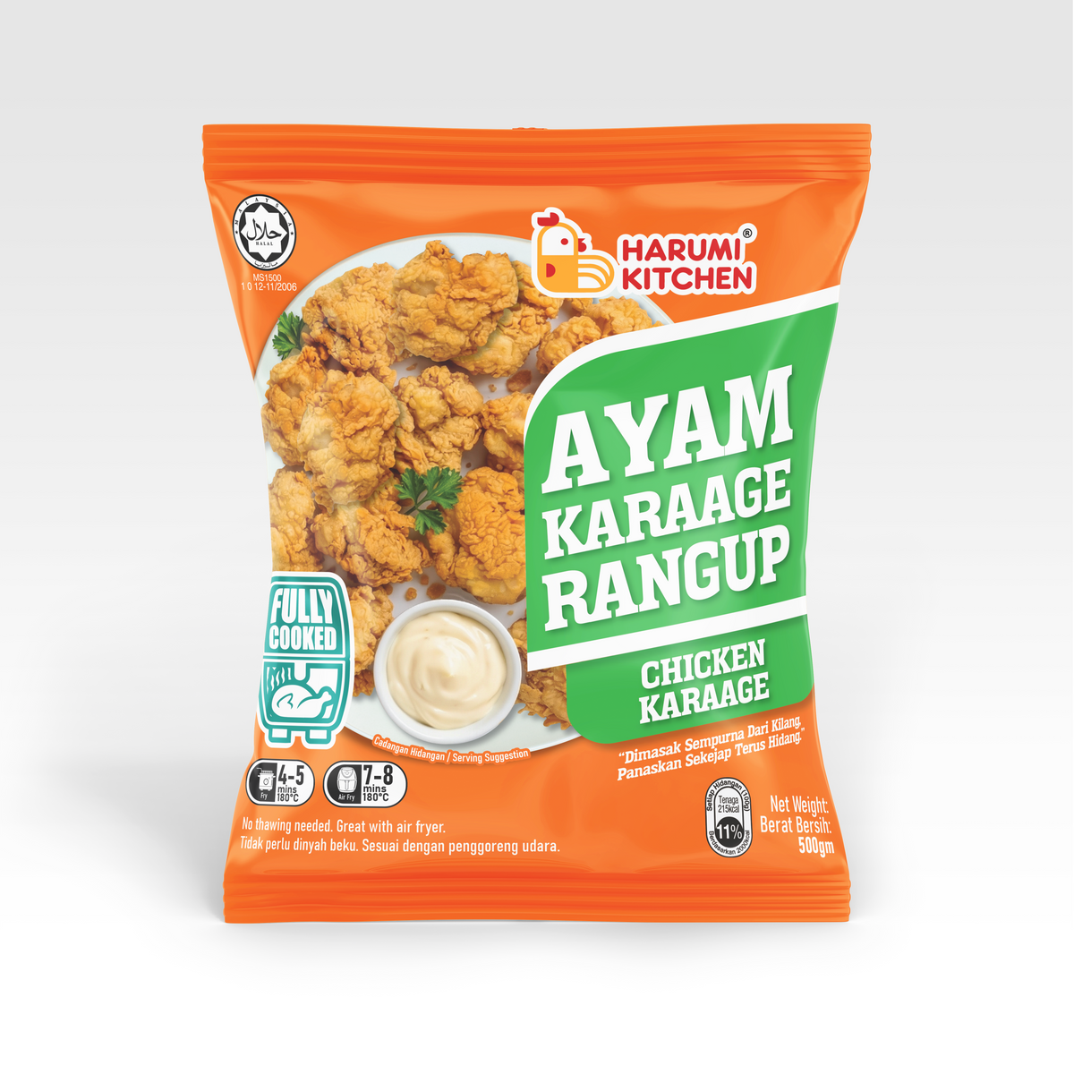 Ayam Karaage/Chicken Karaage (500gm) Harumi Kitchen Fully Cooked