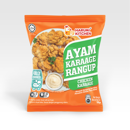 Ayam Karaage/Chicken Karaage (500gm) Harumi Kitchen Fully Cooked