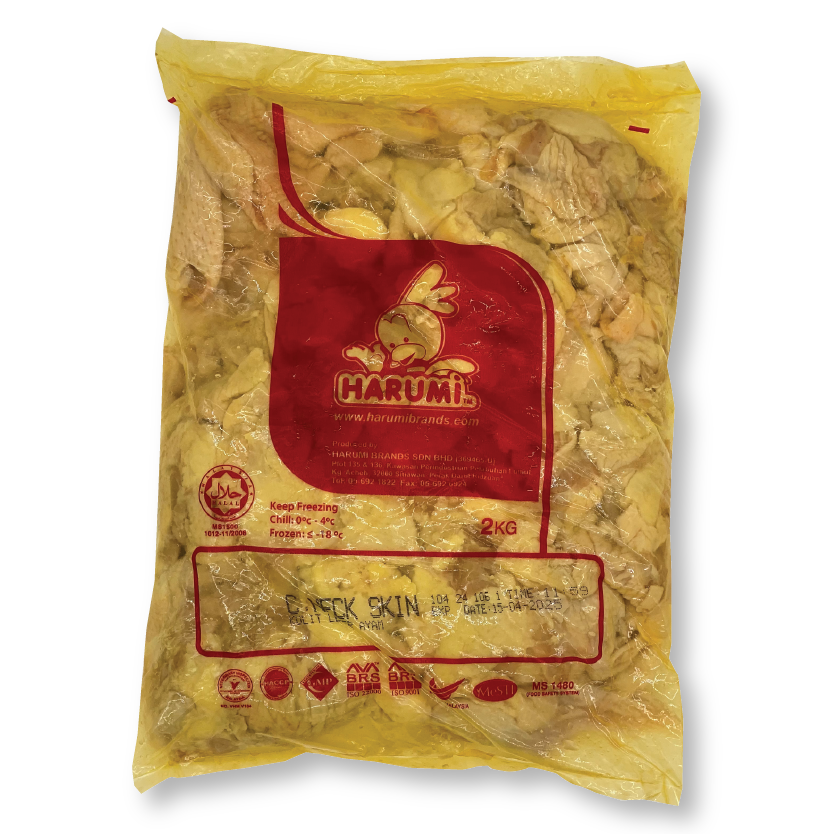 Kulit Leher Ayam/Chicken Neck Skin (2kg)
